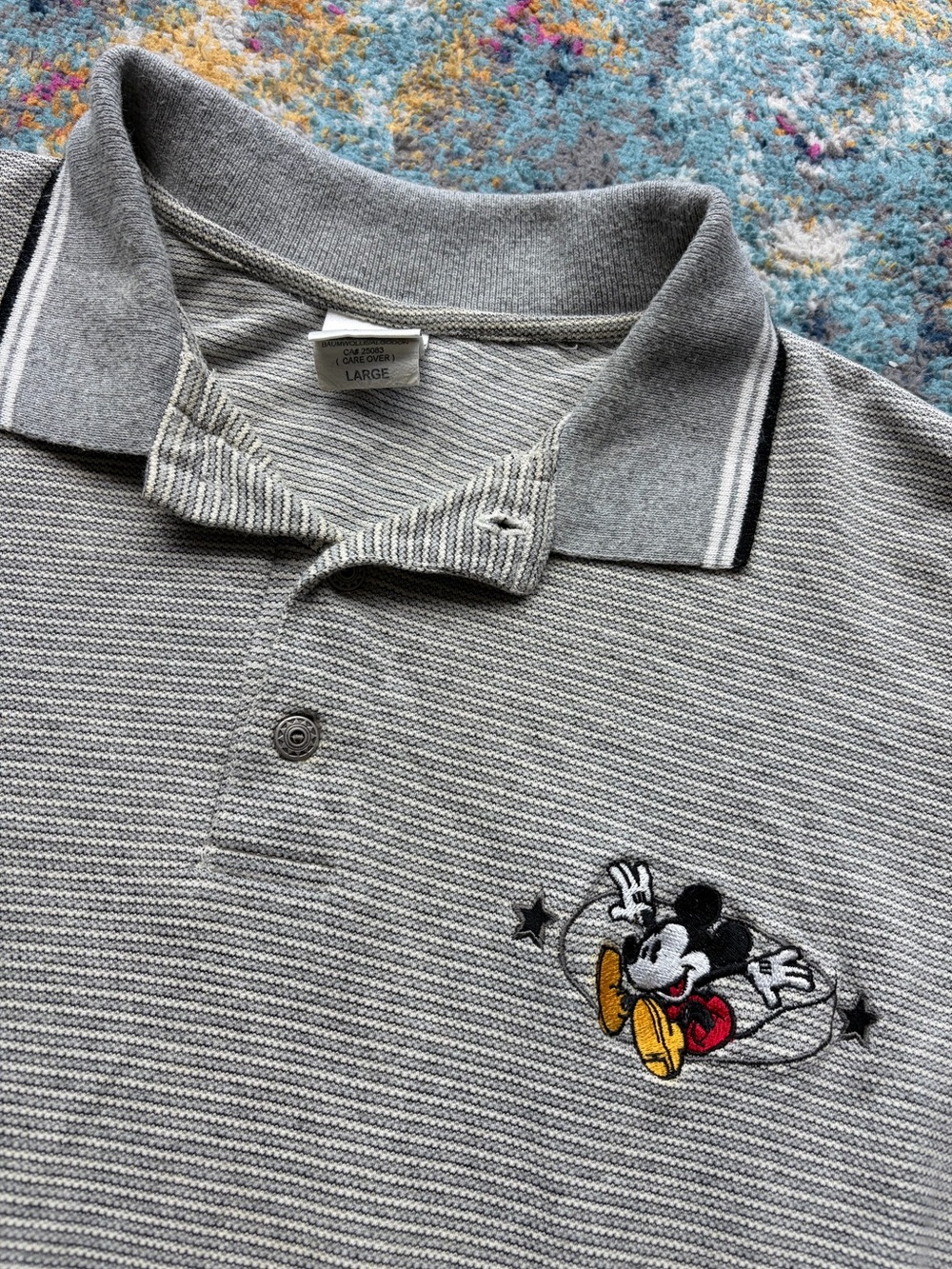 Vintage Disney Striped Long Sleeve